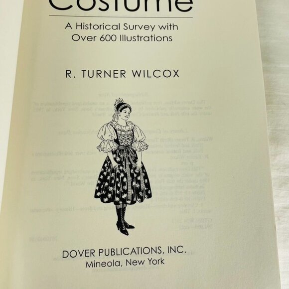 Folk and Festival Costume R Turner Wilcox 2011 Paperback - Picture 3 of 4